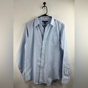 Brooks Brothers Men’s Blue Button Down Dress Shirt Size 20 NC0311